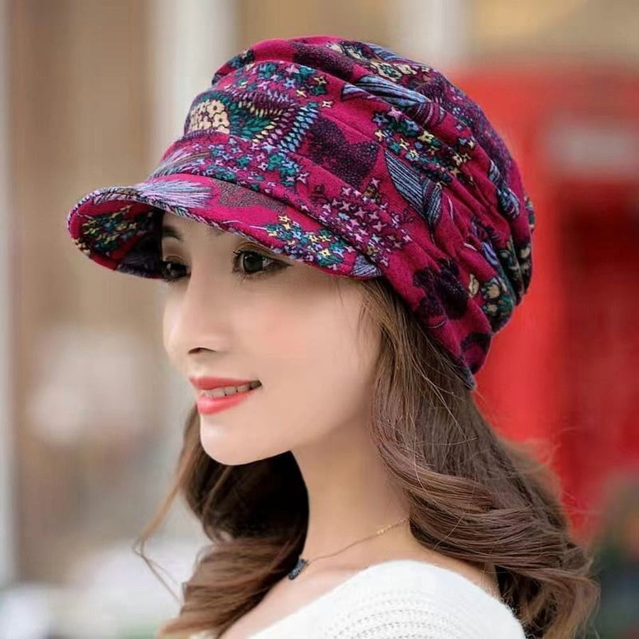 Women Cancer Headwear Soft Chemo Beanie Baseball Cap