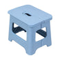 Compact Folding Stool | Space-Saving Plastic Stool for Home, Office & Outdoor Use | Multicolor | 22x18x19.5cm | Lightweight (1.02lb) | Portable & Foldable Design