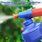 Large Hand Pump Diatomaceous Earth Atomizer | Garden & Poultry Powder Dispenser | Dry Diatomite Sprayer for Fleas, Bed Bugs & Cockroaches