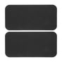 2Pcs Durable Black Kneeling Mat with Antislip Bottom for Gardening and Construction Work