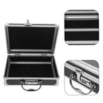 Portable Aluminum Alloy Toolbox with Handle Large Capacity Storage Organizer