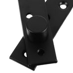 Black Stainless Steel Invisible Pivot Hinge for and Door Hardware Installation