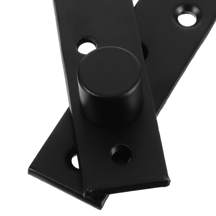 Black Stainless Steel Invisible Pivot Hinge for and Door Hardware Installation