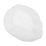 Toilet Seat Lid Cover, Washable, Dustproof, Comfortable, White, Plush