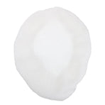 Toilet Seat Lid Cover, Washable, Dustproof, Comfortable, White, Plush