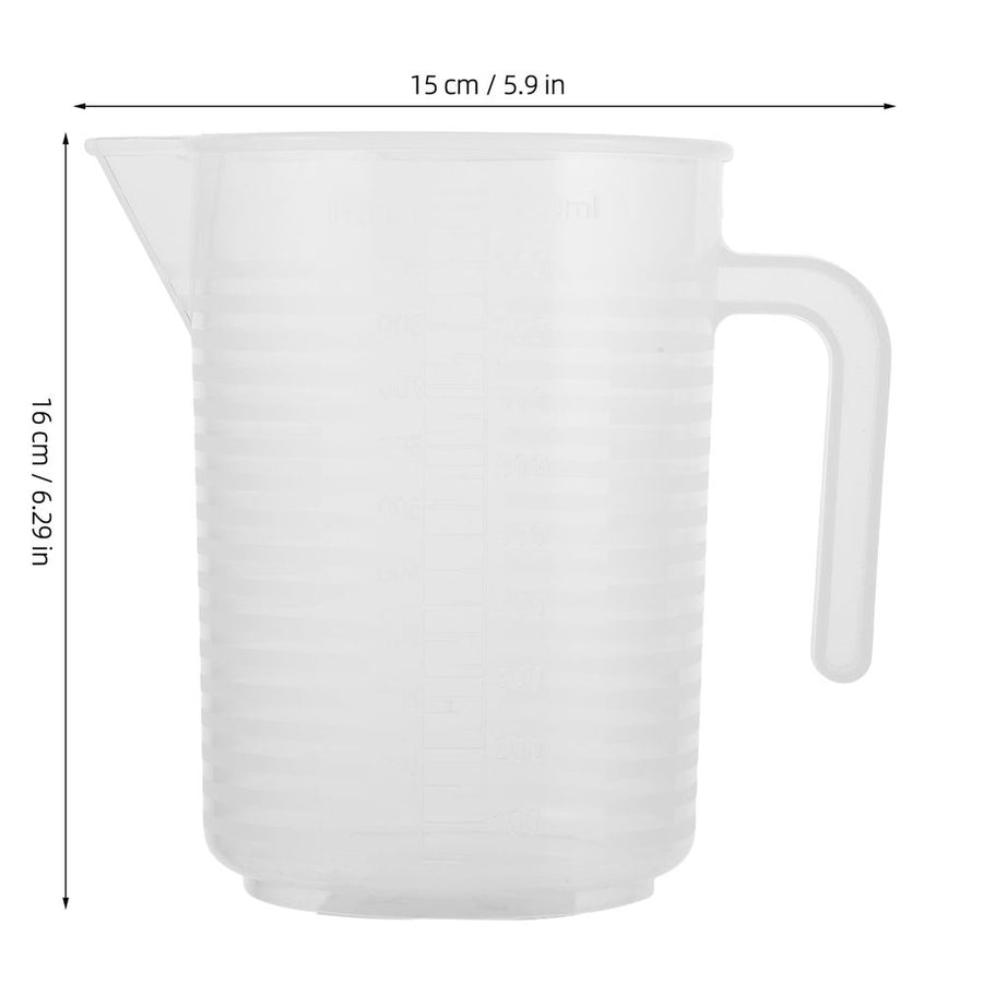 Easy to Use Plastic Measuring Cup with Handle for Engine and Transmission Oil