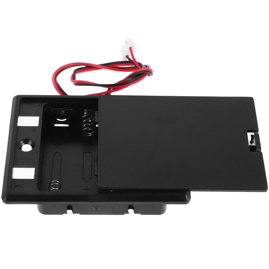 Plastic AA Battery Holder Case with Easy Install Design, Safe Storage Box for Battery Replacement and Organization