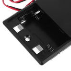 Plastic AA Battery Holder Case with Easy Install Design, Safe Storage Box for Battery Replacement and Organization