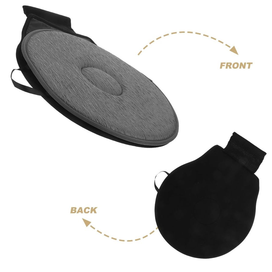 Lightweight Grey Swivel Seat Cushion for Car Enhanced Comfort and Style