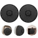 2-Pack Non- Black Rubber Sink Mats for Kitchen and Home Use