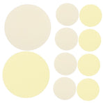 Double Sided Round Pad Tape Transparent Acrylic Easy to Use for Home 24Pcs