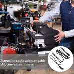 Safe Recliner Power Cord Replacement Black for Easy Installation