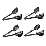 4Pcs Manual Tomato Slice and Vegetable Cutter Black Household Slicer Clamp