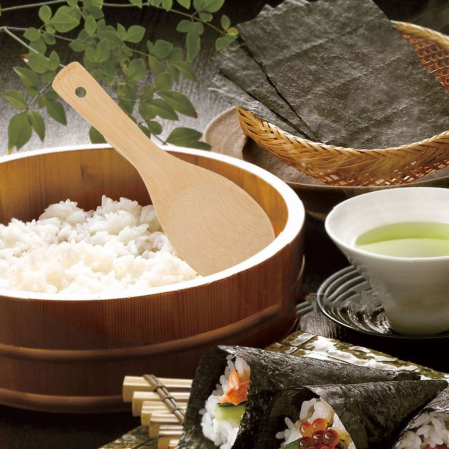 4Pcs Bamboo Rice Paddle Safe Material Ideal for Stirfrying and Frying