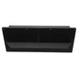 Versatile Black  Exhaust Vent Cover for Easy Installation in Camper and Shower Spaces
