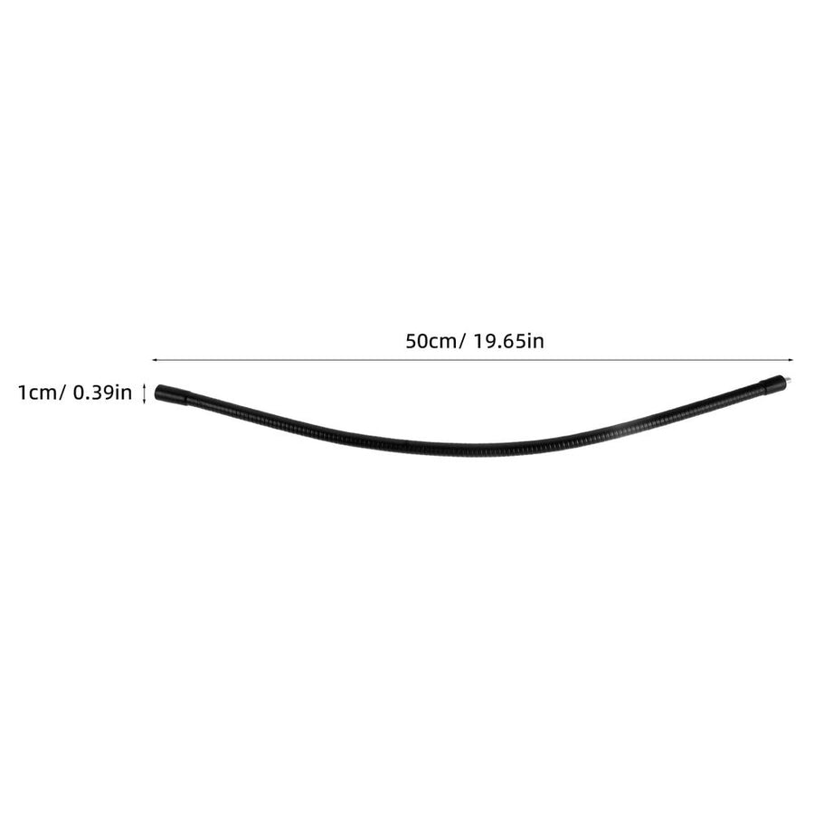 Black Adjustable Camera Extension Rod with Durable Metal Alloy for Tripod and Mic Holders