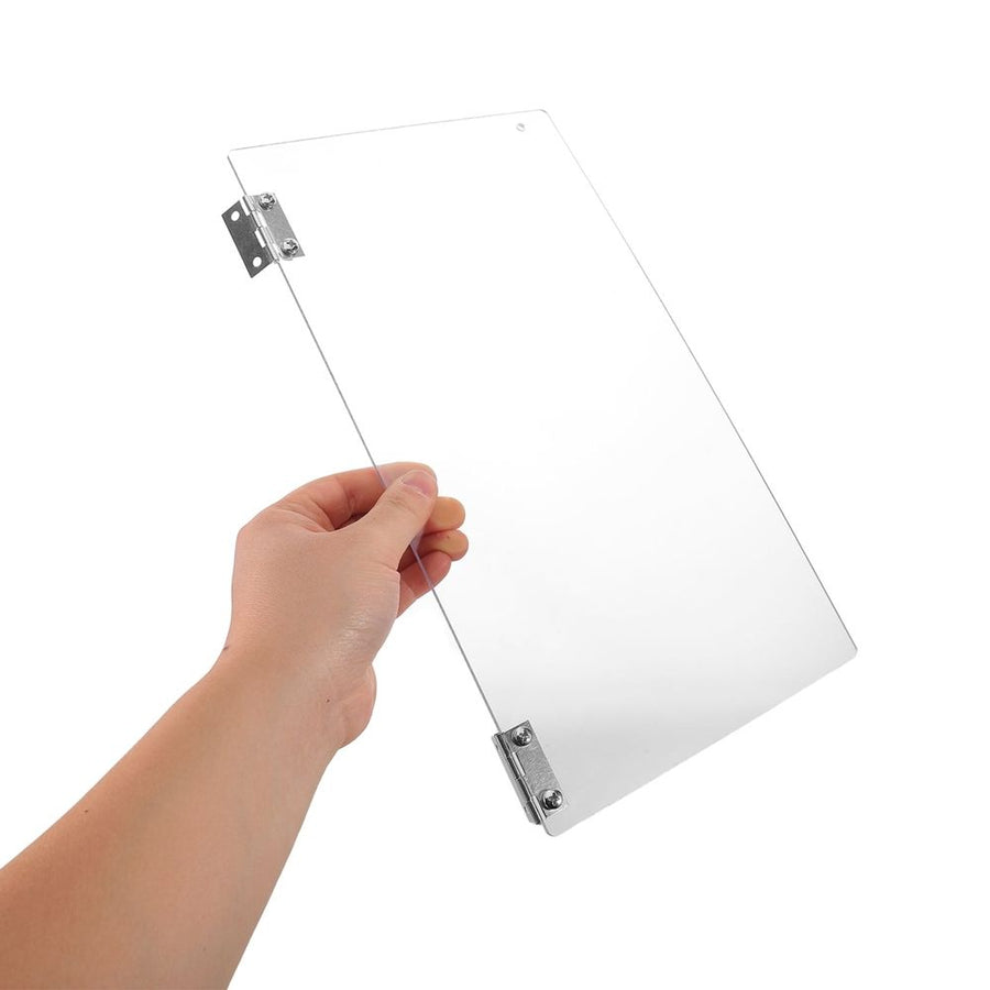 Transparent Protective Panel Door Replacement for Commercial Popcorn Machine - Clear Popcorn Maker Part