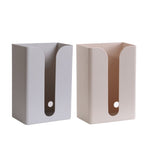 Grey Tissue Holder for Wall Mount Bathroom Office Living Room Storage Rack