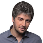 Fashion Short Wigs for Men Wig Man Male Brown Handsome Cool Wig