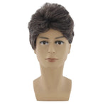 Fashion Short Wigs for Men Wig Man Male Brown Handsome Cool Wig