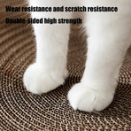 Round Cat Scratcher Refill, Scratch and Spin Cat Scratcher Replacement Pads, for Active Play, Natural Recycled Corrugated Cardboard