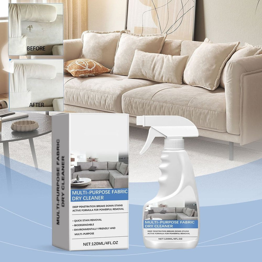 Fabric Cleaner, Fabric Stain Remover Spray, Multi-Surface Fabric And Upholstery Cleaner, Safely Remove Tough Stains For Couches, Sofas & Car Interiors