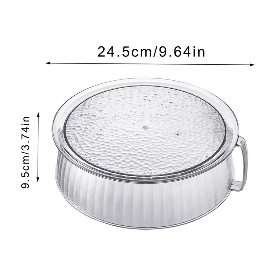 Microwave Cover For Food Splatter, Microwave Plate Cover Guard Lid With Handle, Microwaves Plate Covers, Microwaves Lid For Keep Clean, Splatter Guard, Dishwasher Safe