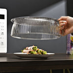 Microwave Cover For Food Splatter, Microwave Plate Cover Guard Lid With Handle, Microwaves Plate Covers, Microwaves Lid For Keep Clean, Splatter Guard, Dishwasher Safe