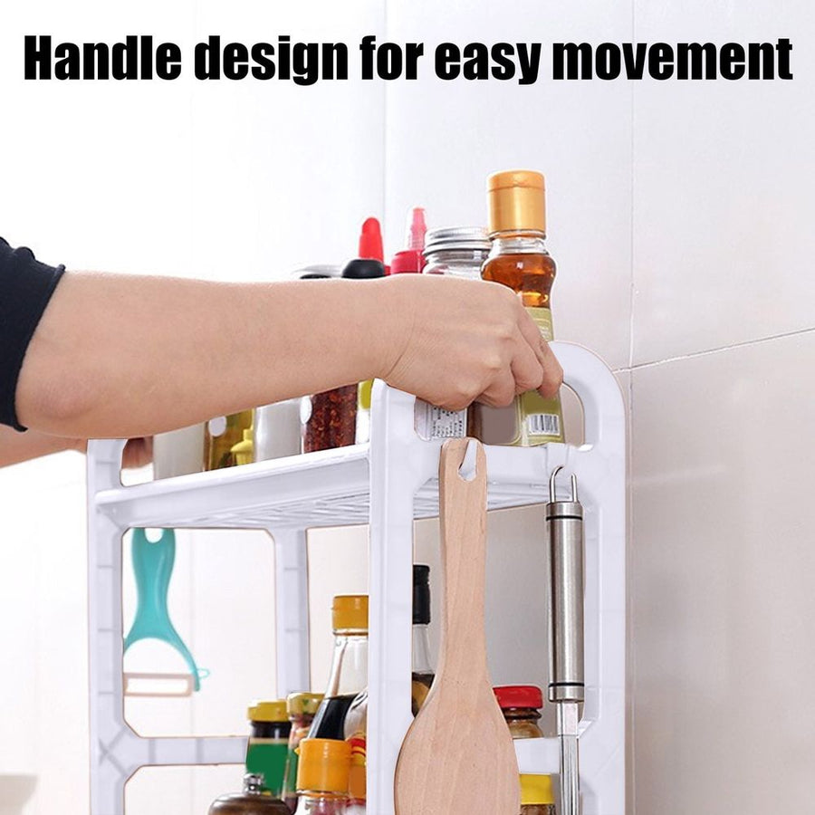 Spice Rack Organizer For Cabinet, Spice Shelf Storage For Kitchen Pantry Cabinet, Space-Saving Kitchen Spice Organizer For Seasonings
