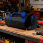 Tool Bag With Zipper, Utility Wide Mouth Waterproof Oxford Tool Pouch, Multiple Purpose-Tool Organizers And Storage, Small Metal Tools Bag
