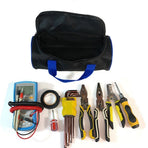 Tool Bag With Zipper, Utility Wide Mouth Waterproof Oxford Tool Pouch, Multiple Purpose-Tool Organizers And Storage, Small Metal Tools Bag