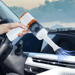 Handheld Car Vacuum Cleaner, Vacuum Cleaner & Air Duster, High Power Hand Held Vacuum Cordless, Portable Vacuum Rechargeable with Multi-Nozzles for Car, Home, Pet, Office
