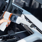 Handheld Car Vacuum Cleaner, Vacuum Cleaner & Air Duster, High Power Hand Held Vacuum Cordless, Portable Vacuum Rechargeable with Multi-Nozzles for Car, Home, Pet, Office