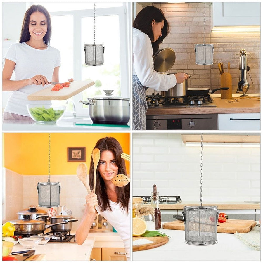 Professional Seasoning Infuser Home Pot Stew Strainer Convenient Spice Filter