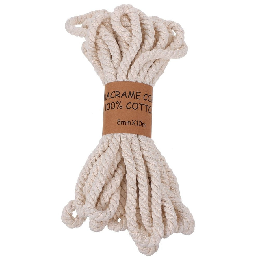 1 Bundle Macrame Cord for Home Decor, Cotton Twisted Rope for Hanging Tapestry and Craft Projects