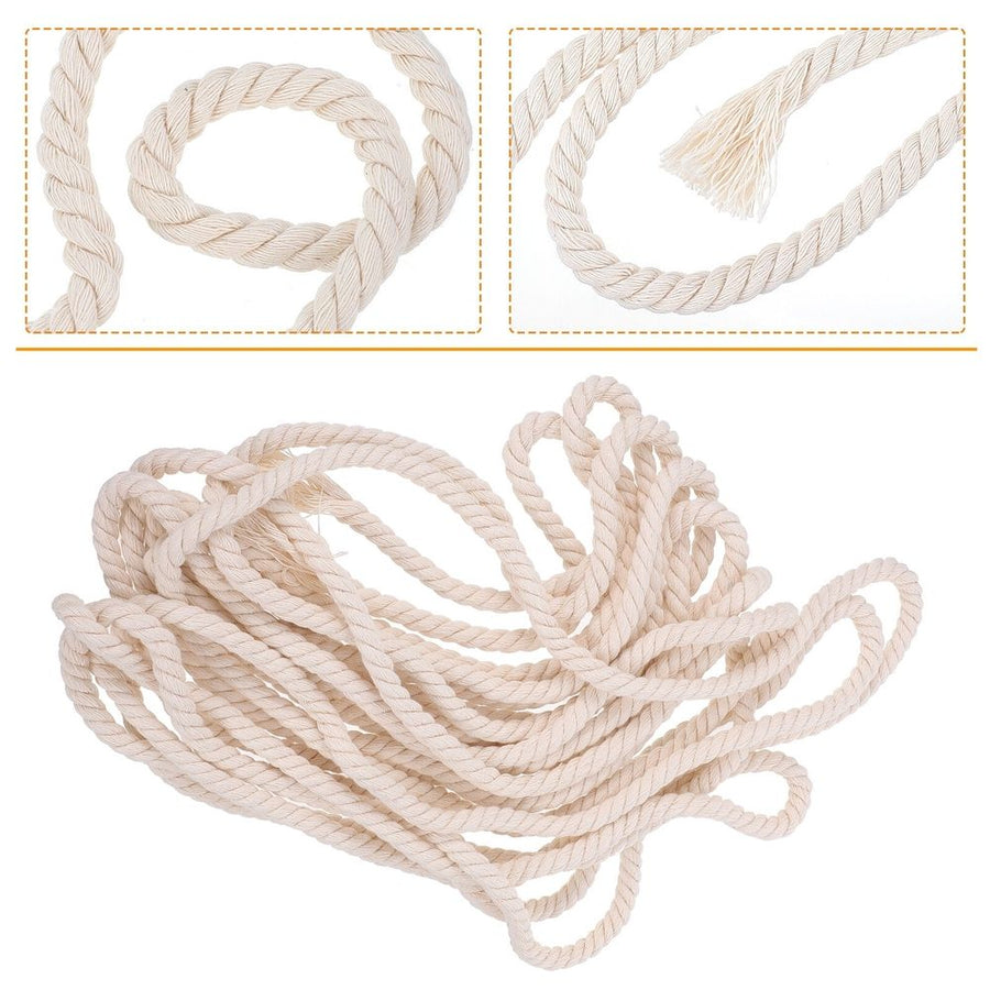 1 Bundle Macrame Cord for Home Decor, Cotton Twisted Rope for Hanging Tapestry and Craft Projects