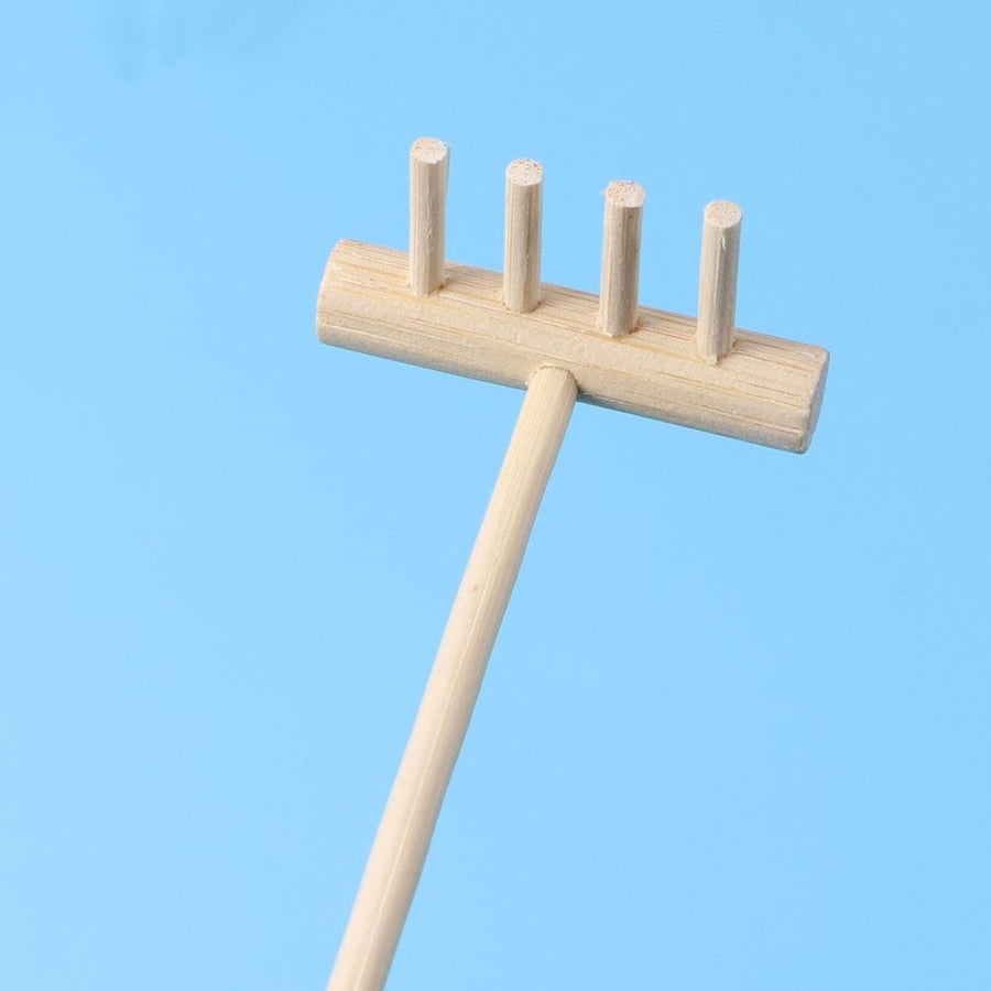 Set of 3 Mini Zen Garden Rakes for Sand, Tabletop Meditation Tools, Feng Shui Decor for Home and Office Relaxation
