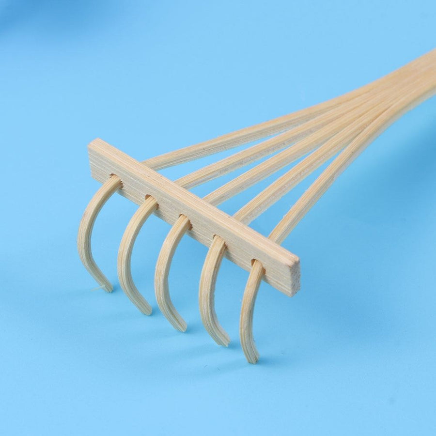 Set of 3 Mini Zen Garden Rakes for Sand, Tabletop Meditation Tools, Feng Shui Decor for Home and Office Relaxation