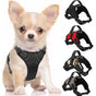 Non pull dog harness, adjustable size with handle cushioned dog vest harness, suitable for Oxford pet harness for small, medium and large dogs