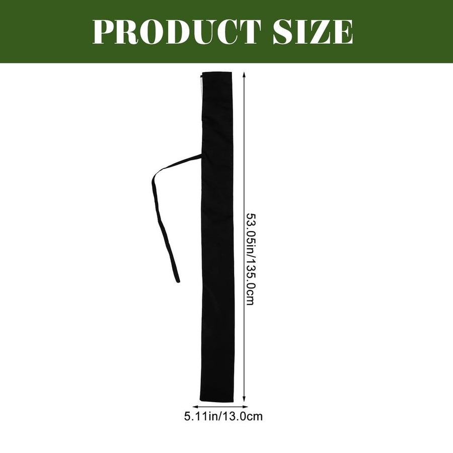 Black Polyester Japanese Bag Tear-Resistant Protective Cover