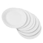 Multipurpose White Paper Plates for Craft and Art Projects 10Pcs