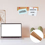 3Pcs Coffee Cork ps with Strong Adhesive Backing for Wall Office Bulletin Board Decoration