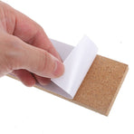 3Pcs Coffee Cork ps with Strong Adhesive Backing for Wall Office Bulletin Board Decoration