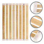 Bathmats For Bathroom Bamboo Bath Mat Beige Nonslip Rectangular 1Pack
