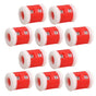 10Pcs Red Plastic Knit Row Counters for Knitting Crochet Stitch Counting Tool