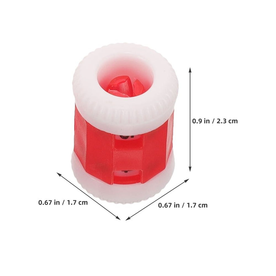 10Pcs Red Plastic Knit Row Counters for Knitting Crochet Stitch Counting Tool
