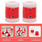 10Pcs Red Plastic Knit Row Counters for Knitting Crochet Stitch Counting Tool