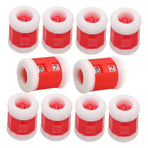 10Pcs Red Plastic Knit Row Counters for Knitting Crochet Stitch Counting Tool