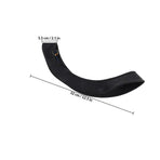 2Pcs Black Inner Tube Replacement for Bike Tire with Enhanced Safety and Comfort