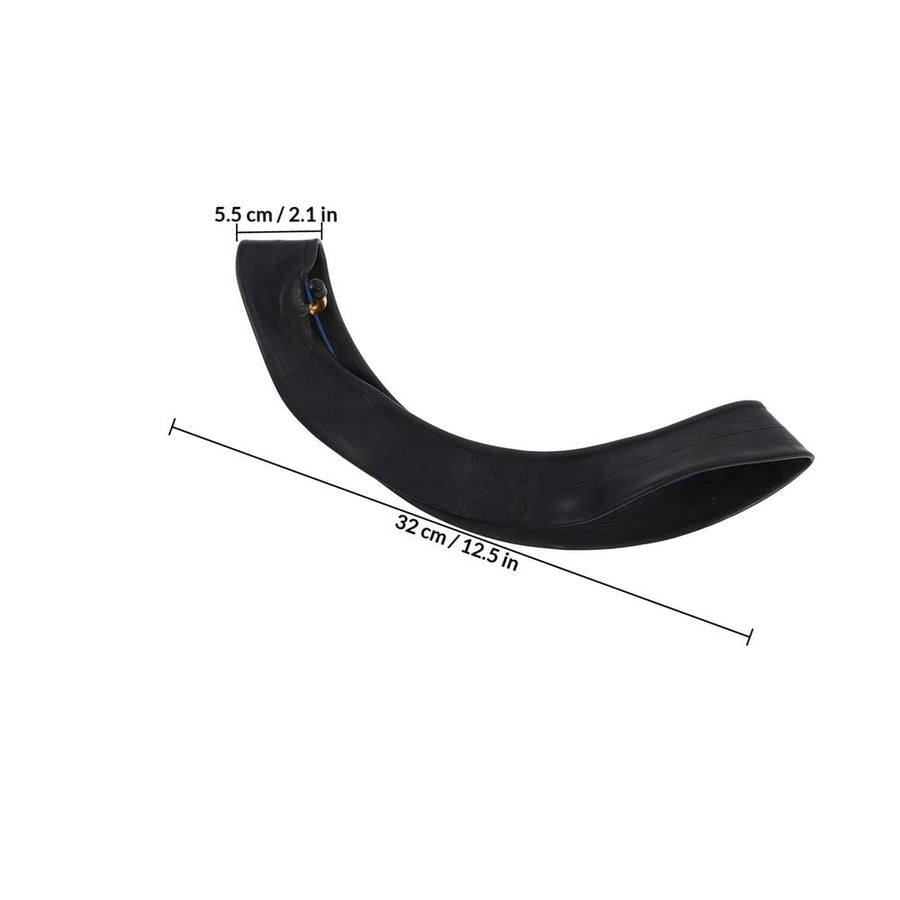 2Pcs Black Inner Tube Replacement for Bike Tire with Enhanced Safety and Comfort